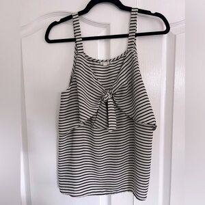 Striped Flowy Tank